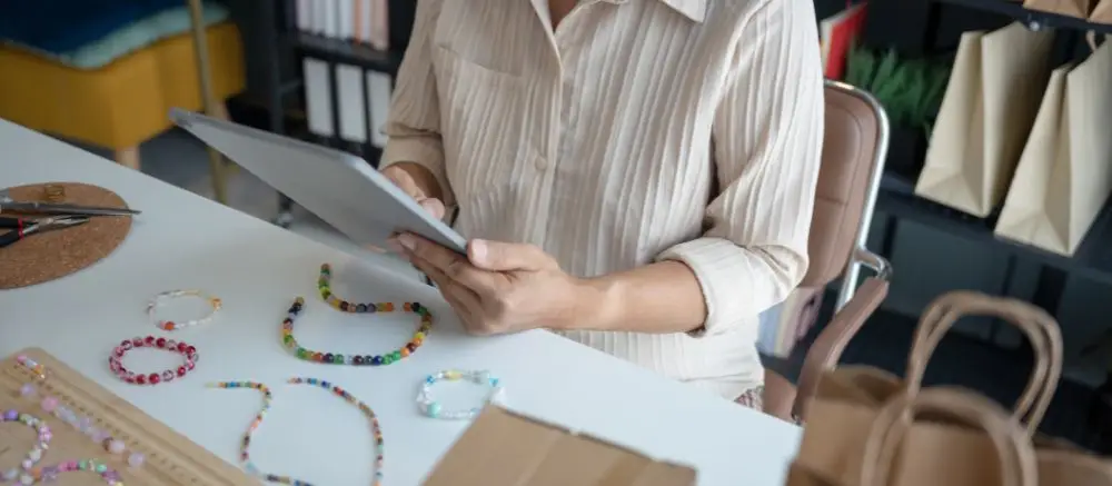 Organización por categorías de productos