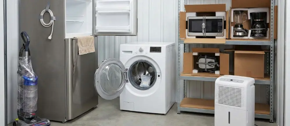 Procedimiento especial para electrodomésticos grandes